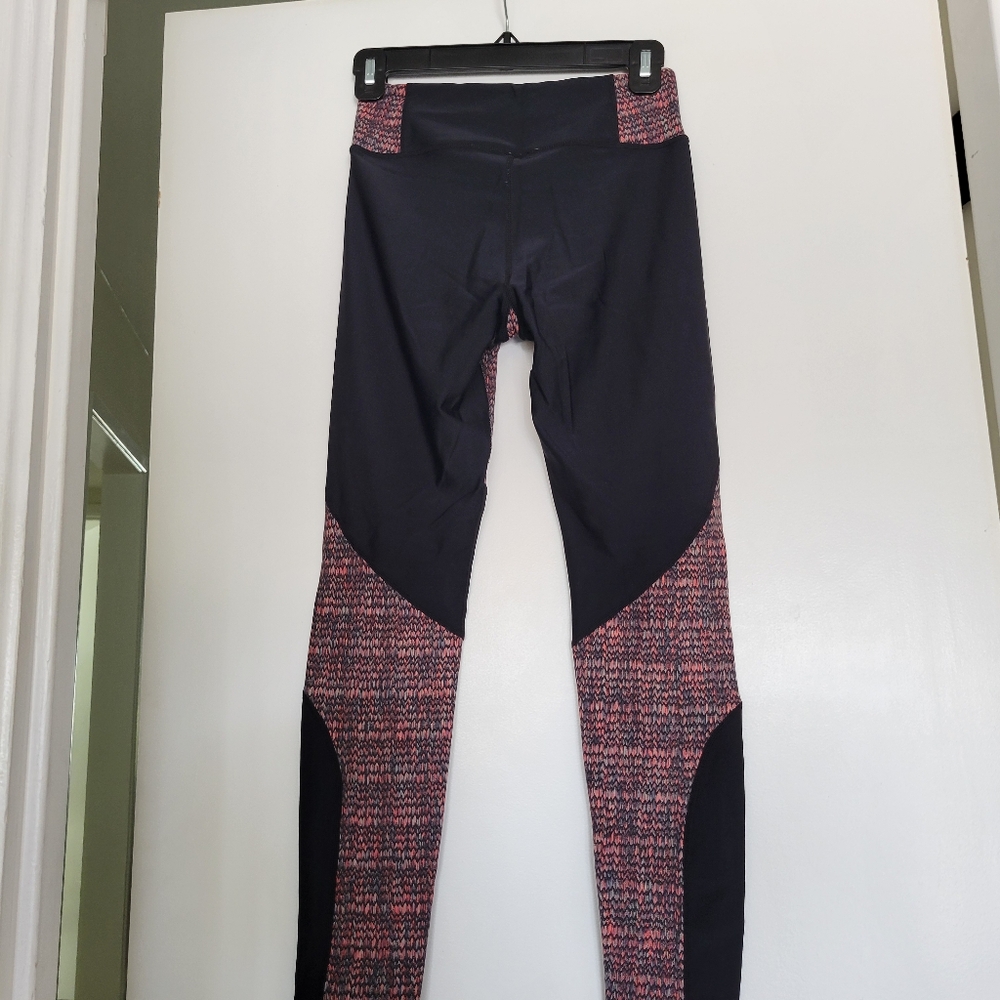 Free People Movement Leggings‎ Yoga Workout Mesh Contrast Panel Size Small - Picture 5 of 10